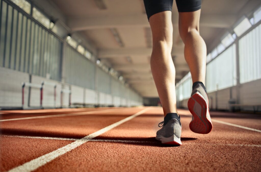 Consistent indoor track workout
